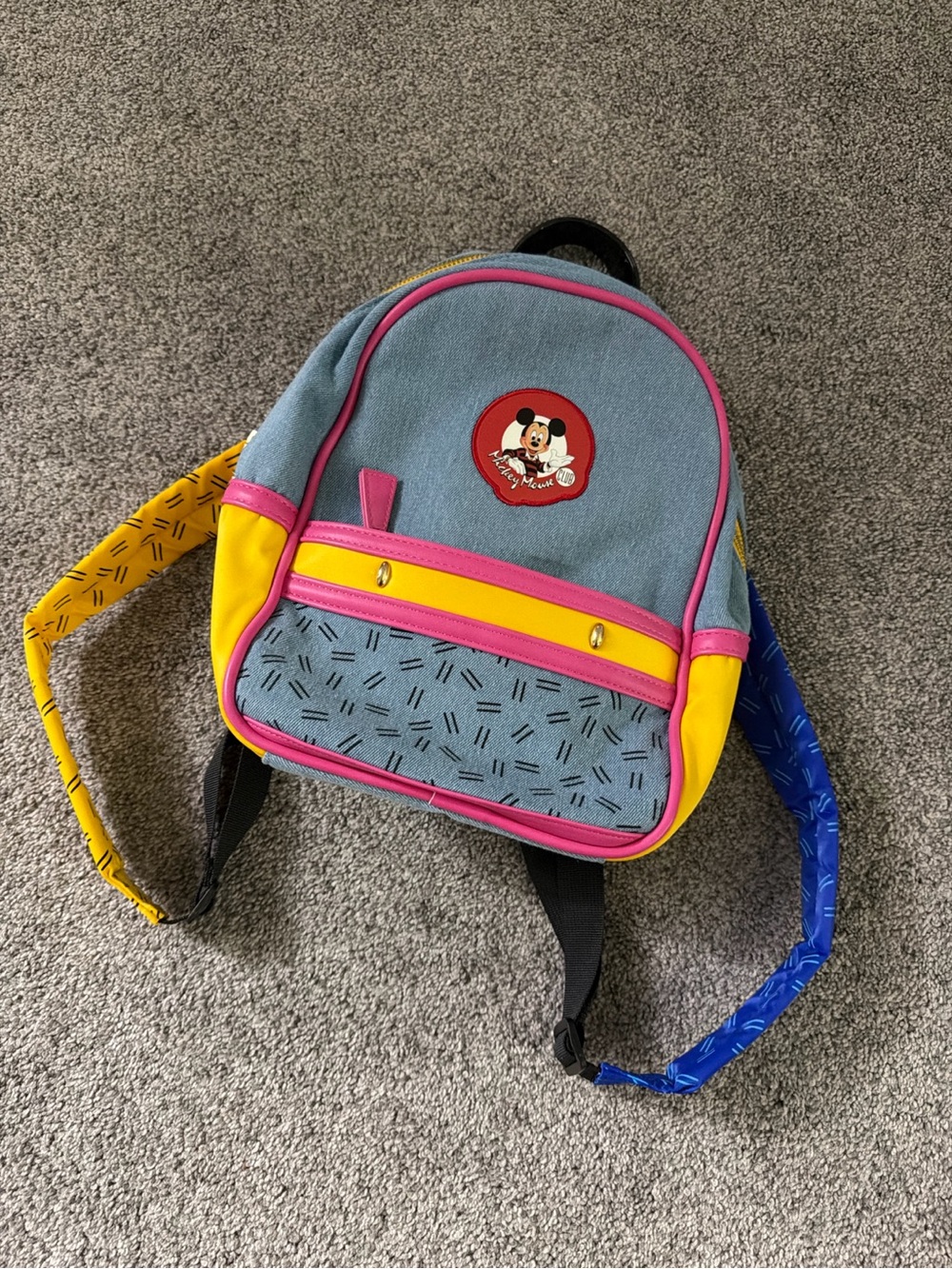 Disney Parks x Danielle Nicole Mickey Mouse Club Retro Mini Backpack 90s
